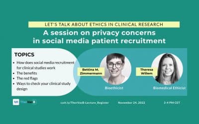 Let’s Talk About Ethics in Clinical Research – A FREE Session on Privacy Concerns in Social Media Patient Recruitment, 24.11.2022